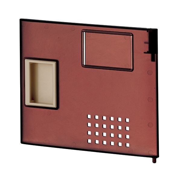 （まとめ） アイリスチトセ 樹脂多目的ロッカー用 取っ手付扉 クリアブラウン TJL-P-S-CBR 1セット 10セット 19,193円