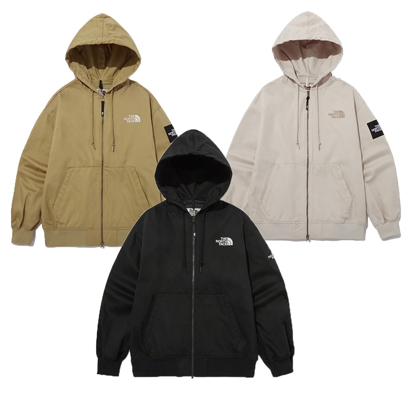 NJ3BP04 VILAN COTTON JACKET 韓国 ザノースフェイス ホワイトラベル フードジップアップ ジャケット カジュアル 秋 レディース メンズ