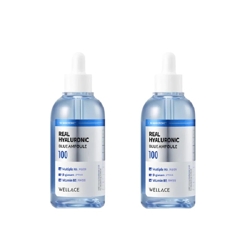リアル ヒアルロニック ブルー 100 アンプル 100ml, 2個