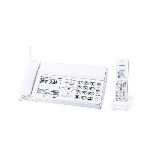 Panasonic デジタルコードレスファックスKX-PD360DL-W