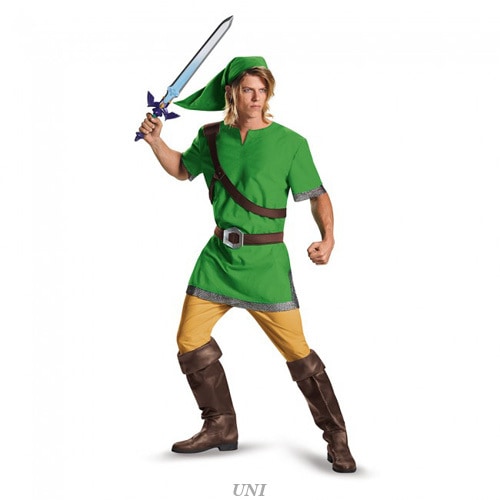 コスプレ 仮装 リンク クラシック 大人用 XXL(50-52) 【 コスプレ 衣装 ハロウィン 仮装 コスチューム アニメ 大きいサイズ メンズ 男性用 キャラクター 正規ライセンス品 ゲームキャラ