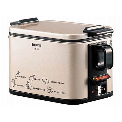 象印 電気フライヤー あげあげ EFK-A10-TJ メタリックカカオ【送料無料】