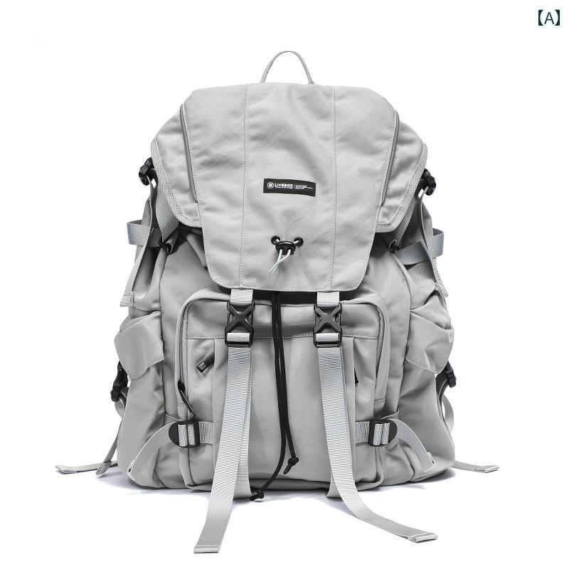 リュック　バッグ　アウトドア LIVEBOX バック パック メンズ 機能的 スクール バッグ大容量 アウトドア レジャー 登山 旅行 通勤 パソコン