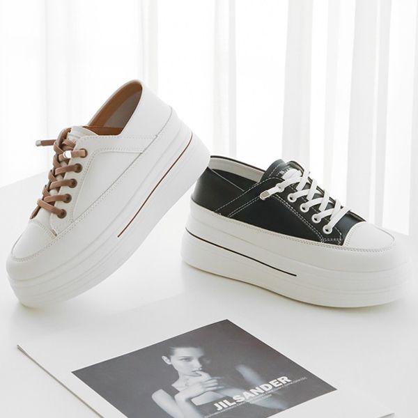 背が高くなる女性用スリッポン スニーカー 5cm 2color sjdh 8883_P335309485