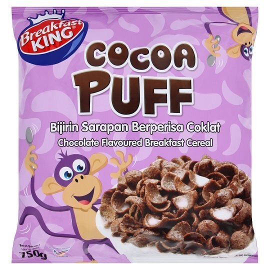 【着後レビューで 送料無料】 King Breakfast Cocoa 750g Cereal Breakfast Chocolate Puff シリアル