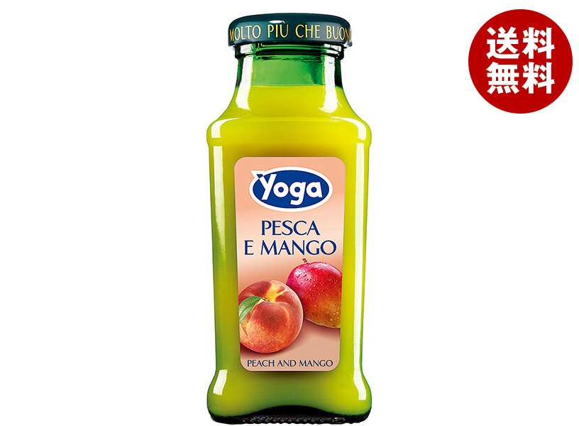 モンテ物産 ヨーガペスカ・エ・マンゴ(ピーチ&マンゴー) 200ml瓶＊24本入＊(2ケース)