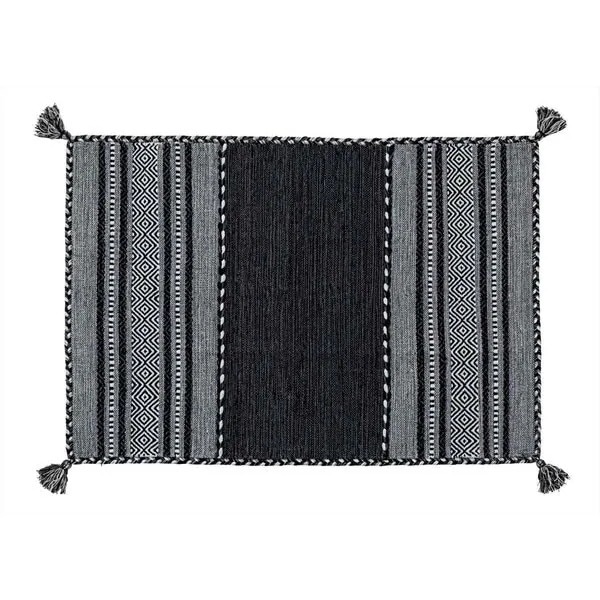 インド綿のシェニールラグ 90130cm 北欧 ナチュラル センターラグ 敷物 リビング