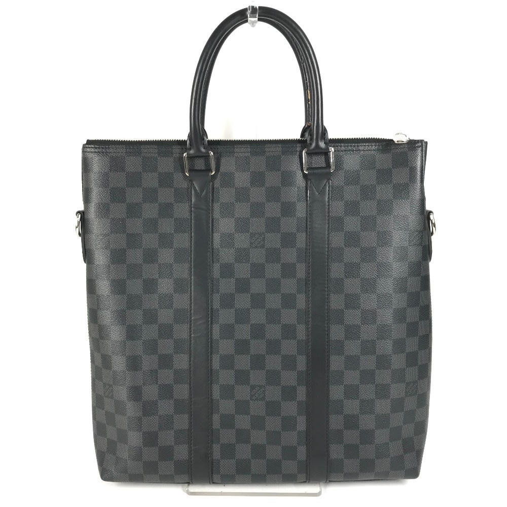 トートバッグ N40000 アントン ダミエグラフィット カバン ハンドバッグ ショルダーバッグ 肩掛け ダミエグラフィットキャンバス ブラック