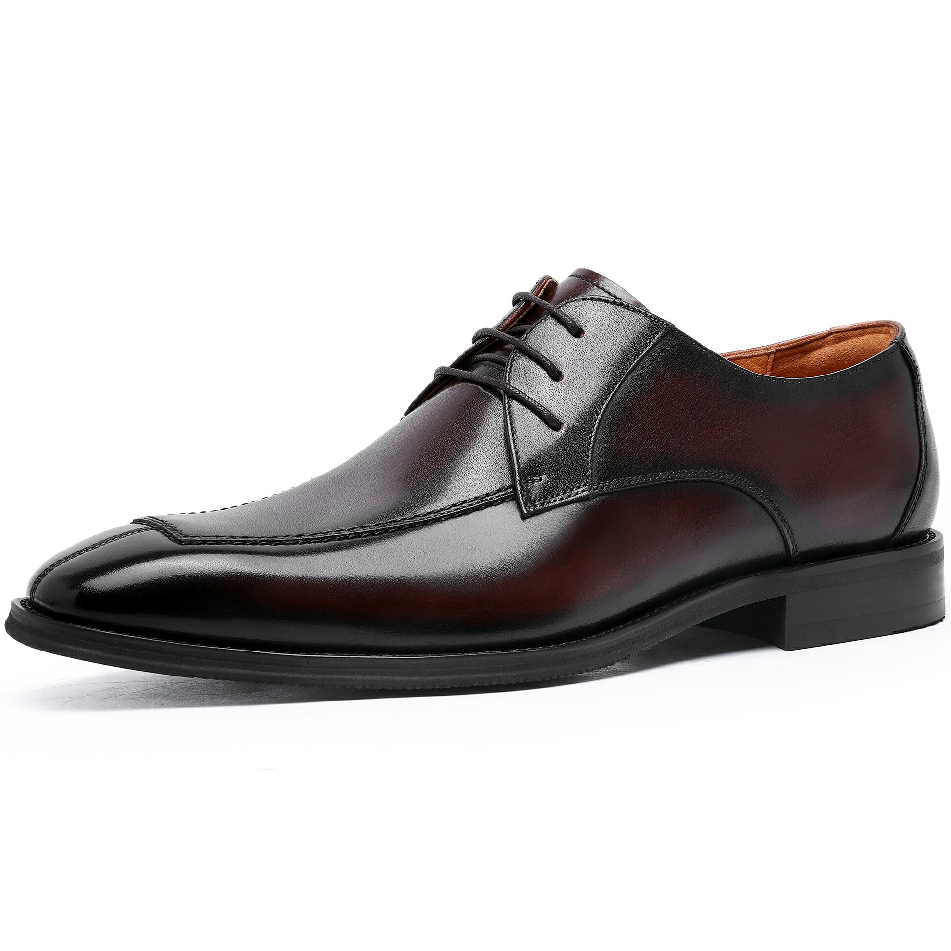 メンズ ビジネスシューズ Uチップ 天然牛革 本革 衝撃吸収 男性 紳士 革靴 Uチップ シューズ