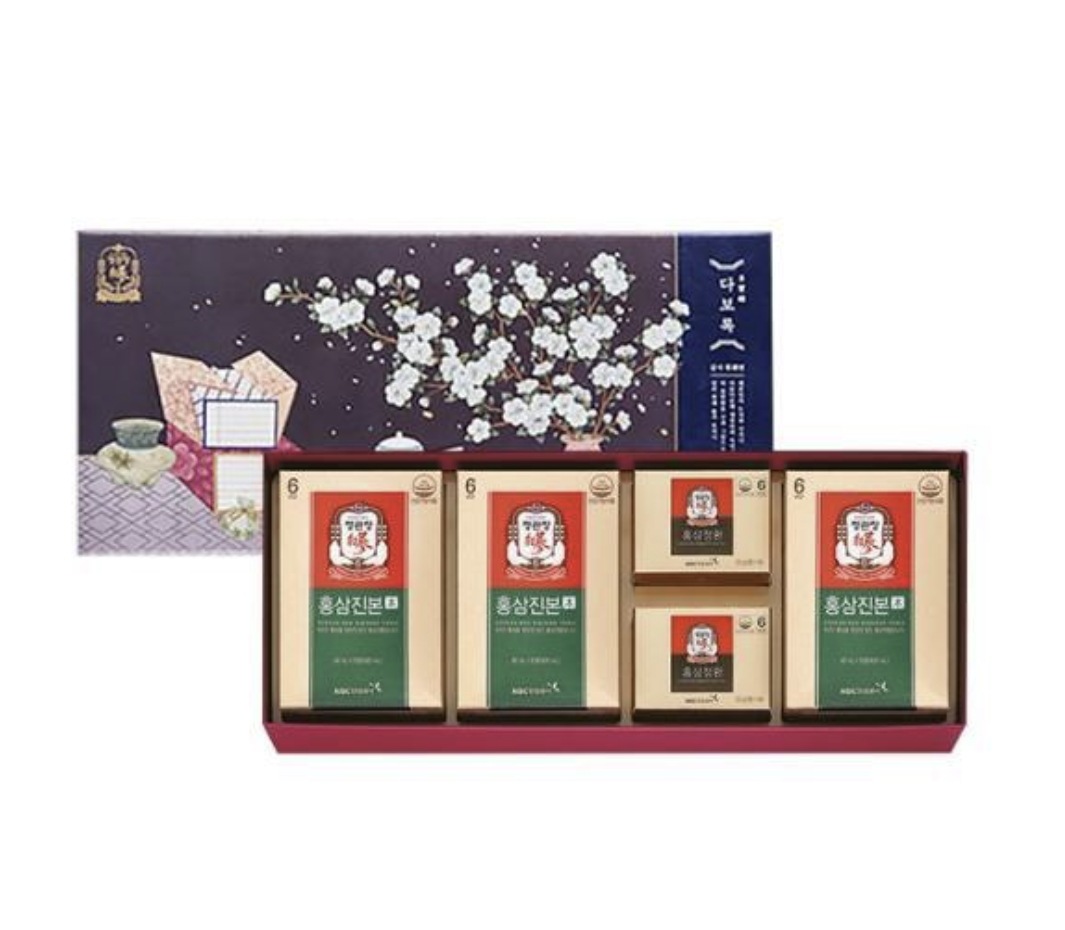 チョングァンジャン 多宝録 感謝輝便 紅参真本 5x3ボックス (15日分) + 紅参ジョンファン 12包x2ボックス (8日分)