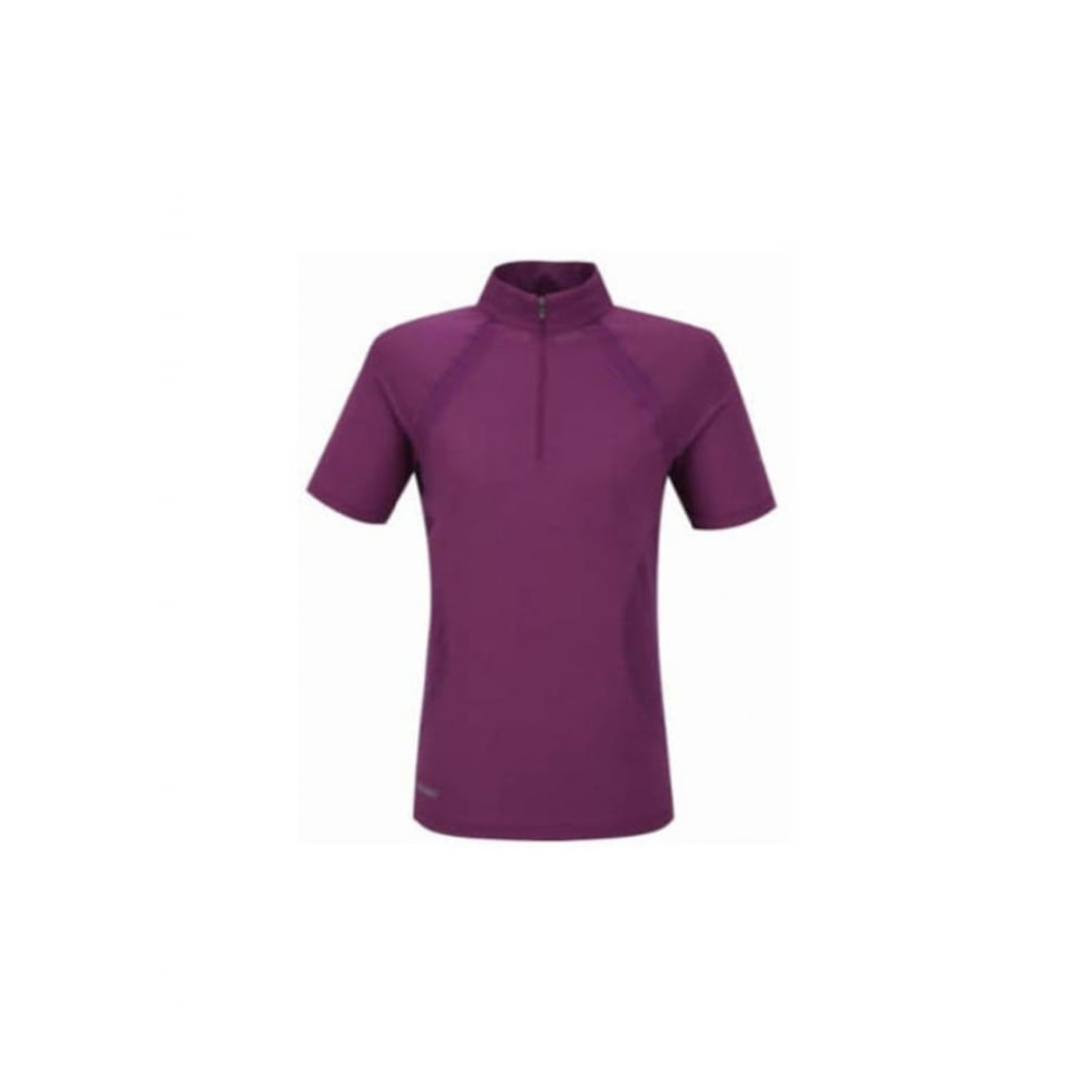 ノースフェイスレディースクールジップTシャツ MNT7KJ30B-VIO