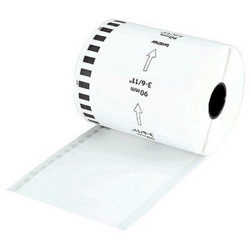 ブラザー　brother　ラベルライター用テープ(テープ白/文字色黒/90mm×34.0m)　DT-245 14,140円