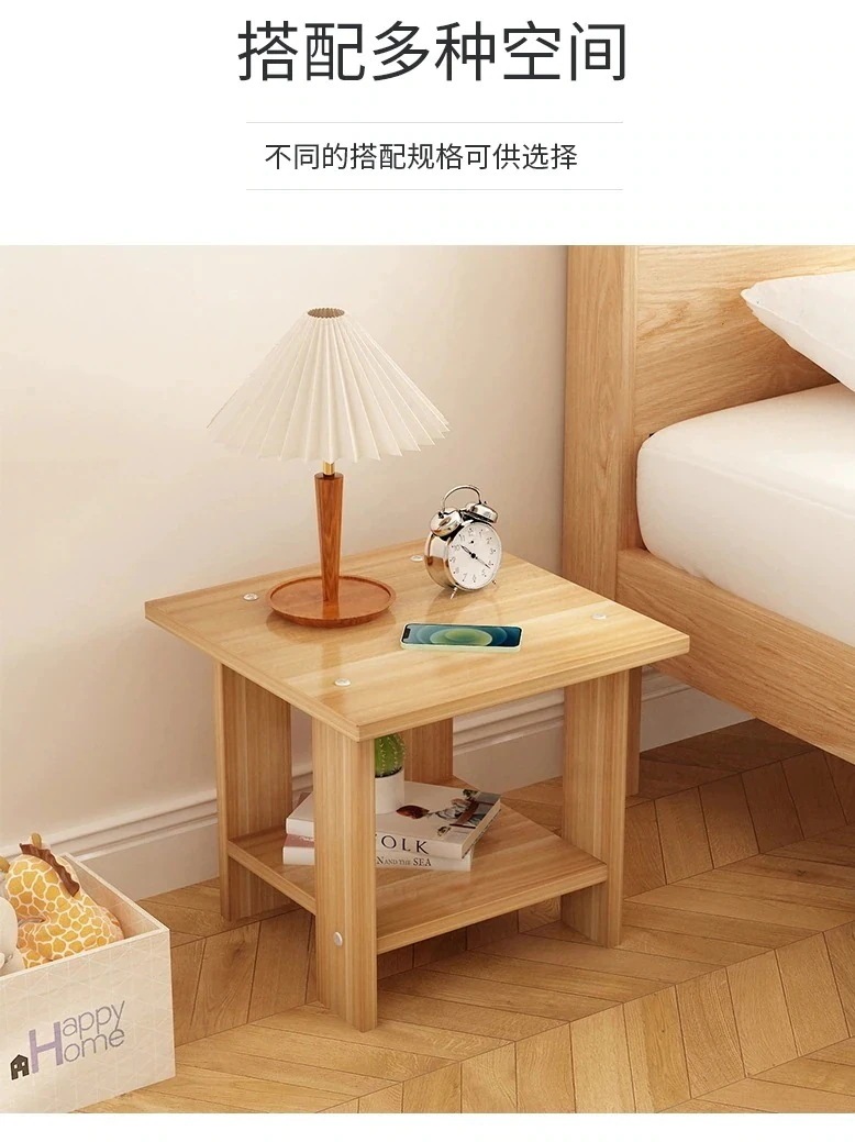 【20点セット】急速出荷メガ割 小テーブルソファーサイド家庭用リビング小戸型ティーテーブルレンタルハウスベッドサイド棚のシンプルなティーテーブル