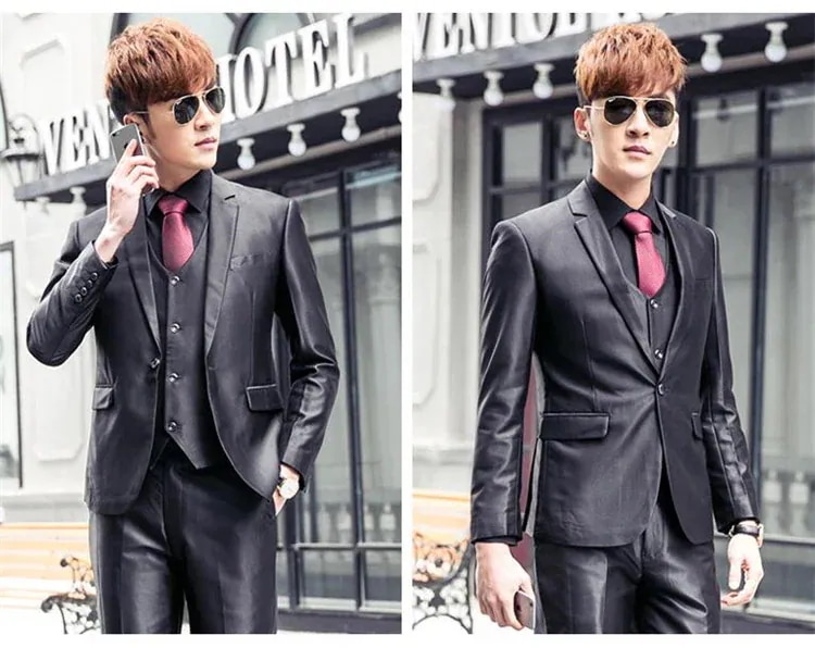 （2つのホック） 発売お手頃な＆/大人の魅力/上品/大人気/気質/ビジネス/セット/スーツ/メンズ/紳士服/フォーマル新社会人/メンズファッション 8,277円