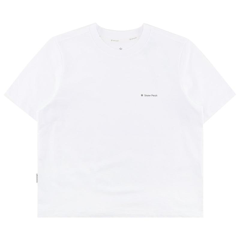 女性ソロナセミクロップ半袖Tシャツ S26MWFTS05 WH