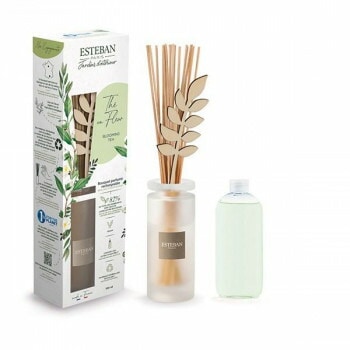 日本香堂 インテリアガーデン ナチュール ブルーミングティー ラタンブーケディフューザー 52511