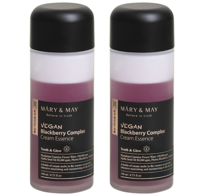 ビーガン ブラックベリー コンプレックス クリームエッセンス 140ml × 2個