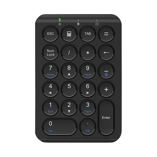 アイクレバーテンキー Bluetooth ブラック IC-KP08-BK 1個