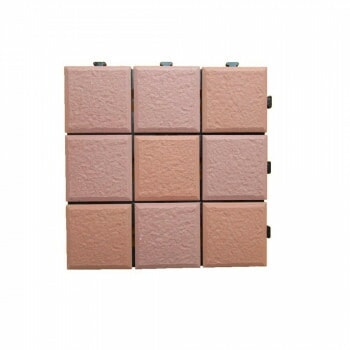 ジョイントタイル 9P ブラウン JT-BR 6個セット