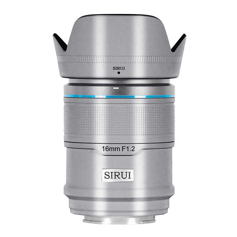 SIRUI　オートフォーカスレンズ F1.2 APS-C 16mm ［ FUJIFILM X / 単焦点レンズ ］ シルバー　16AS12X-S-JP