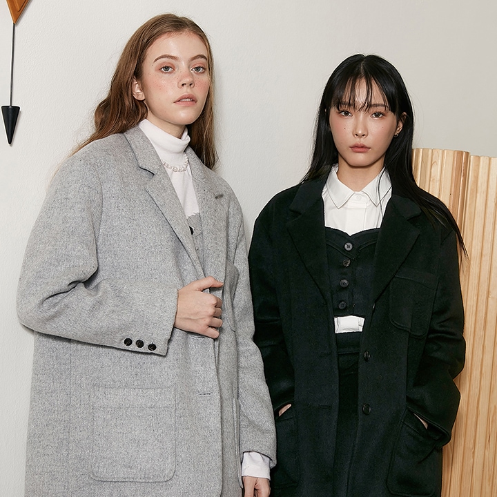 Scallop Wool Jacket