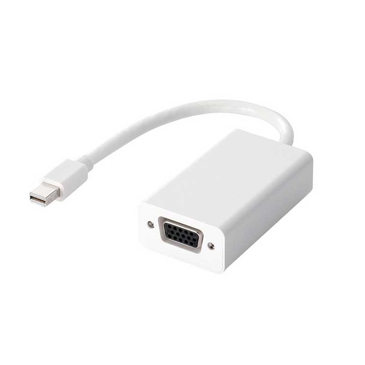 miniDisplayPort変換アダプタ forAPPLE VGA ホワイト