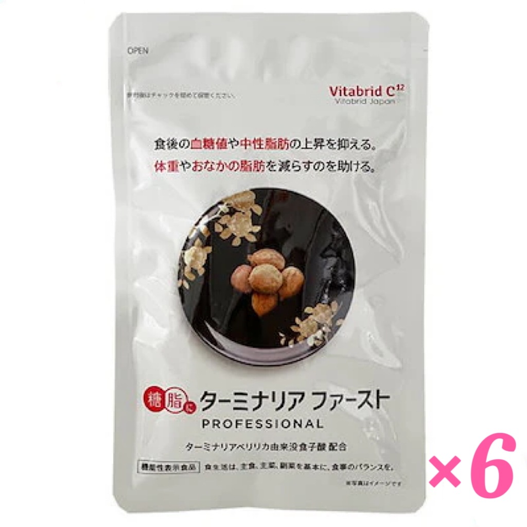 ターミナリアファースト プロフェッショナル3(スリー) 120粒 機能性表示食品 6袋セット