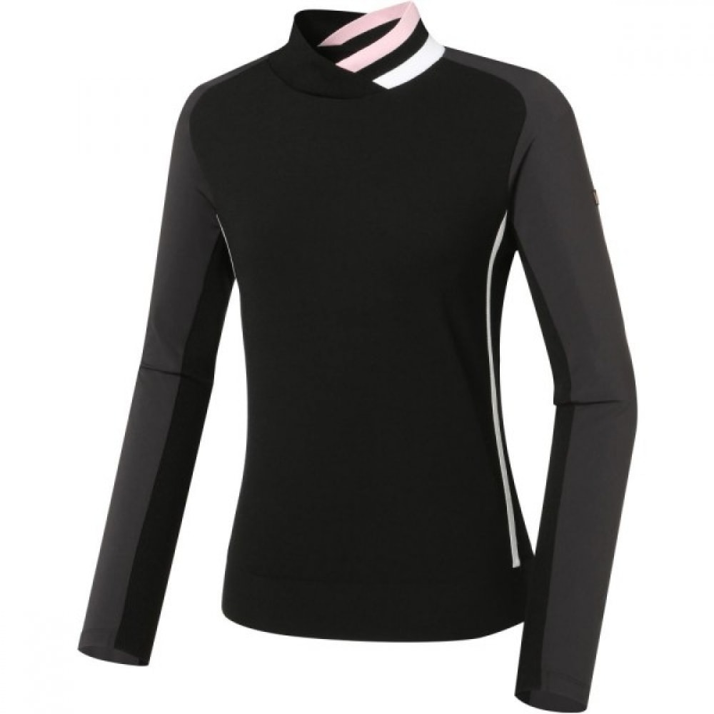 (ワイドアングル) レディース WL カラーインターシャバリアントハイネックセーター_WWP22K13Z1