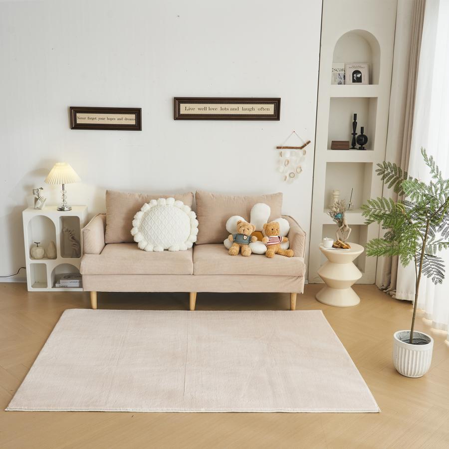 カーペット 洗える 北欧 140×200cm 超高密度織 滑り止め マット ふかふか 洗える 角型 絨毯 床暖房 おしゃれ 防カビ 防ダニ オールシーズン ホットカーペット対応 床暖房対応 春 夏 秋
