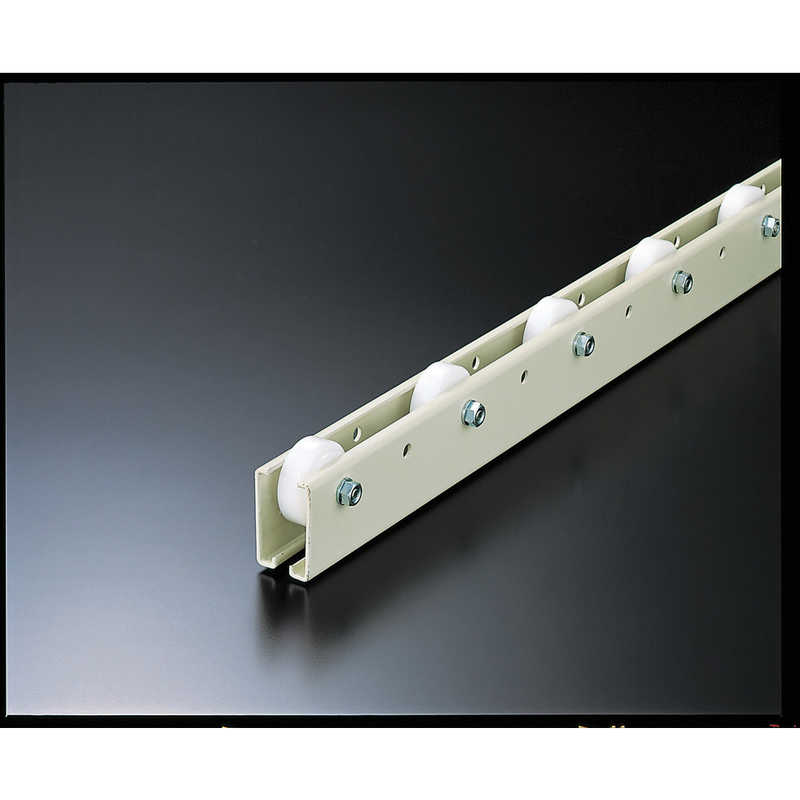 トラスコ中山　ホイールコンベヤ 樹脂製Φ38X12 P100XL1800　V38N1001800