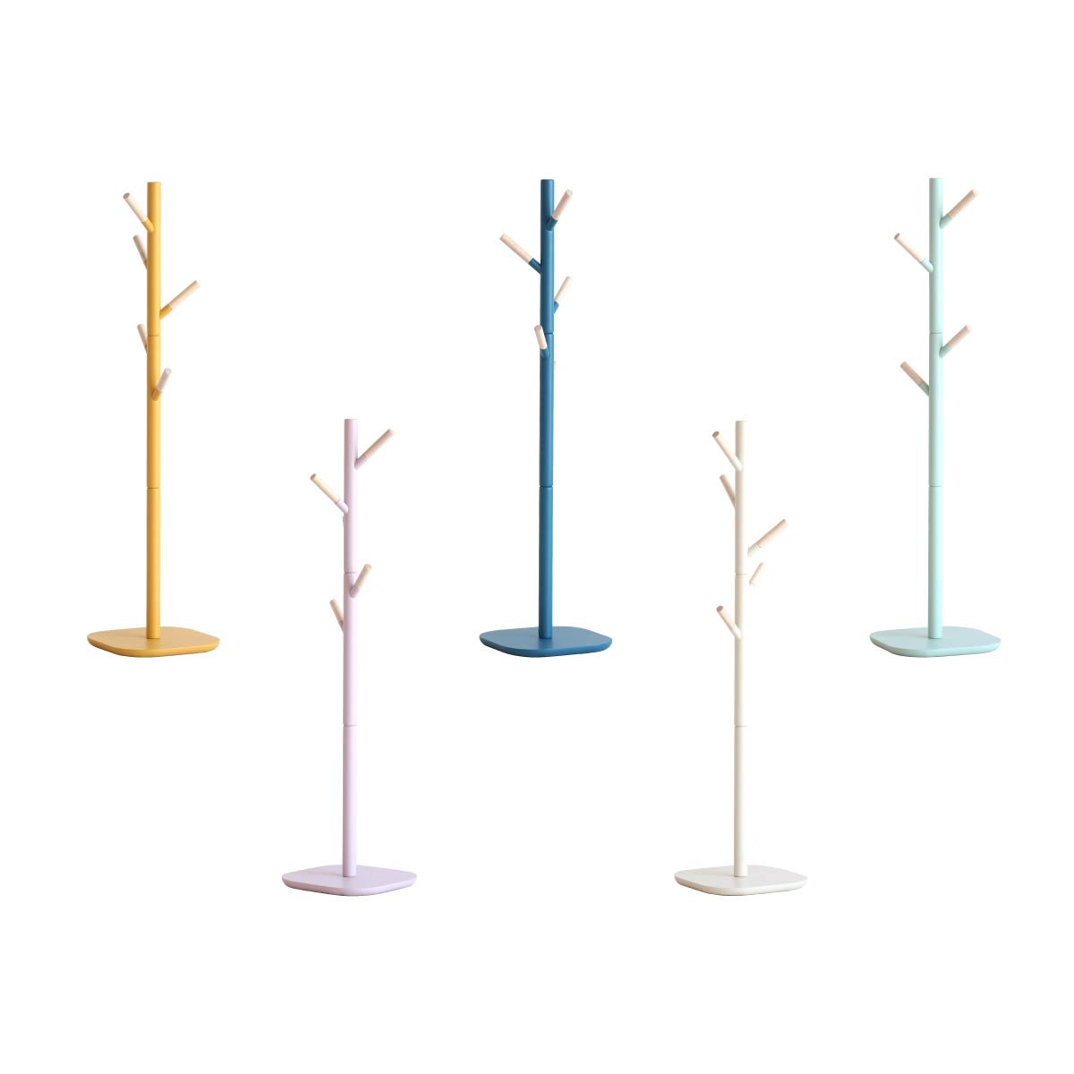 コートハンガー ポールハンガー 木製 ロータイプハンガーラック キッズサイズ スーツハンガー ジャケット掛け