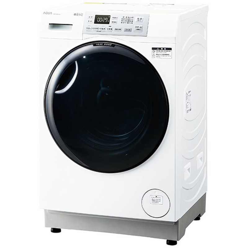 アクア　AQUA　ドラム式洗濯乾燥機 (右開き) 洗濯8.0kg 乾燥4.0kg ヒートポンプ乾燥 ホワイト　AQW-SD8A-R-W（標準設置無料） 85,373円