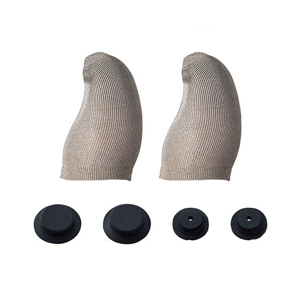 (5個セット)エレコム ゲーミング フィンガーキャップ スマホ タブレット 2個入 ボタン付 フリーサイズ シルバー P-GMFF04FSVX5 6,393円