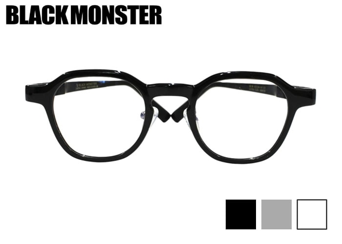 ブラックモンスター BLACK MONSTER db98 ウェリントン フルリム ウルトラフレックス 軽量 韓国 メンズ レディース メガネ めがね 眼鏡 43サイズ
