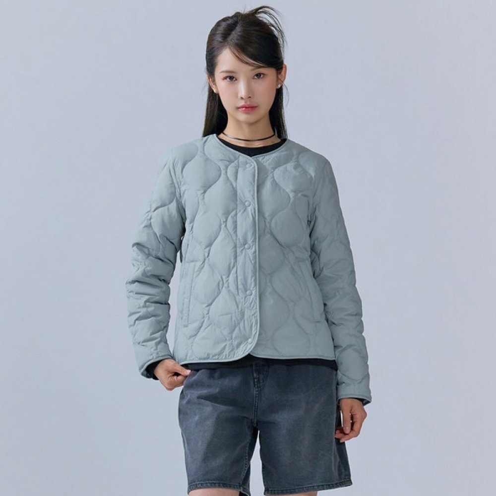 (チェースカルト) 女性用軽量パッド入りキルトジャンパー-CFZG4751C0S