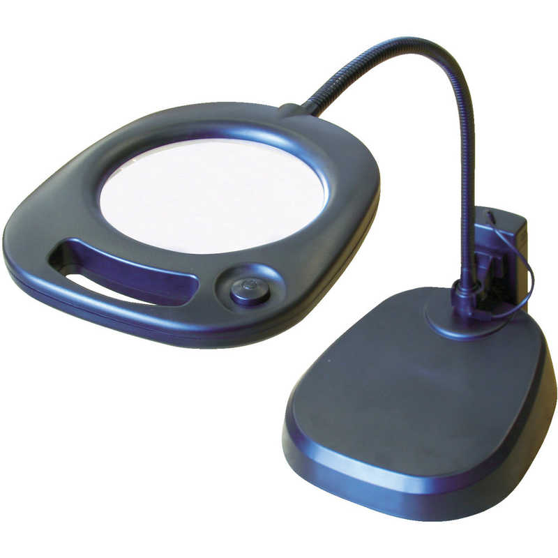 池田レンズ工業　LEDライト付スタンドルーペ　CMS130L