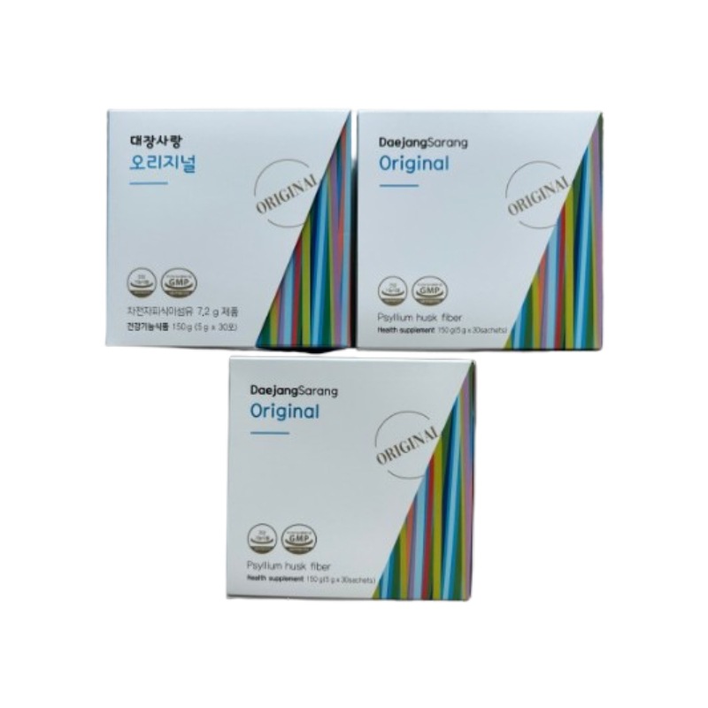 [Seventeenスングァン愛用商品]大腸愛 (デジャンサラン/Daejang Sarang) オリジナル 5g x30包 x3