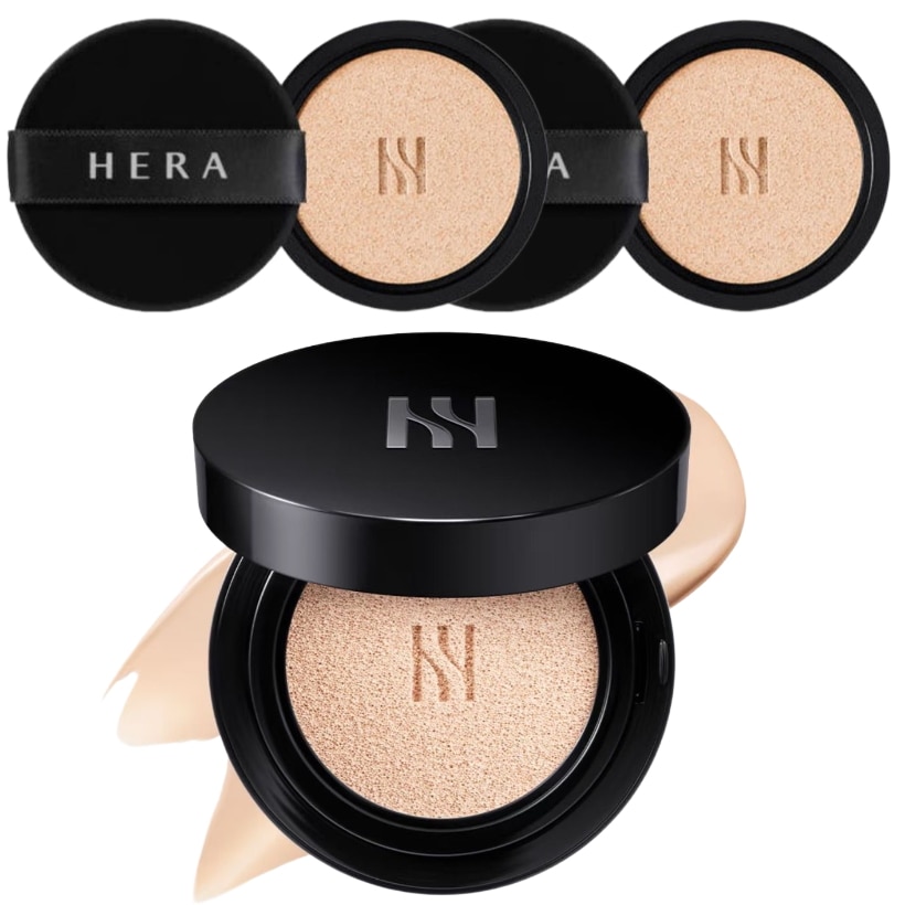 ブラック クッション ファンデーション SPF34/PA++ 15g×3(本体15g＋レフィル15g 2個付) [ クッションファンデーション ]