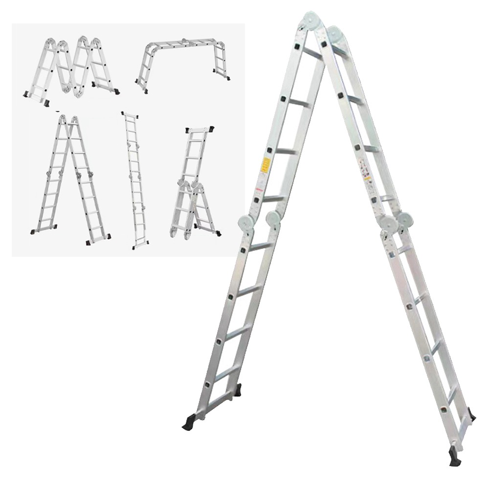 即日発送 はしご 梯子 ハシゴ 脚立 足場 万能はしご 多機能はしご 3.6m アルミはしご 折りたたみ スーパーラダー