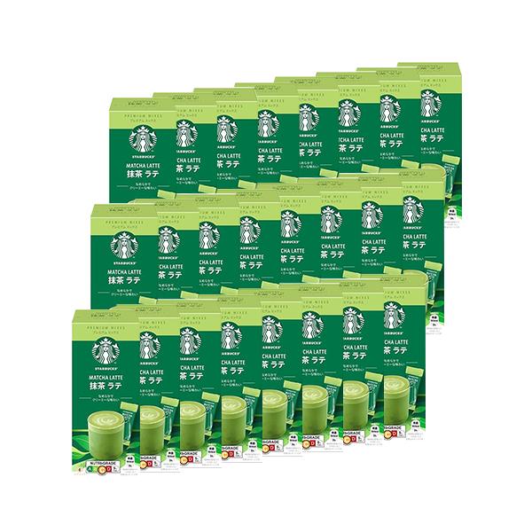 24個セット ネスレ スターバックス プレミアムミックス 抹茶ラテ 4本 スティック