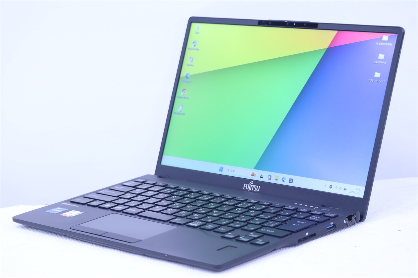 即配 2023年薄軽量モデル 12世代Corei5 LIFEBOOK U9312/K L-BT i5-1245U 8G 256G 13.3FHD Wi-Fi6E バッテリー良 BAA評価