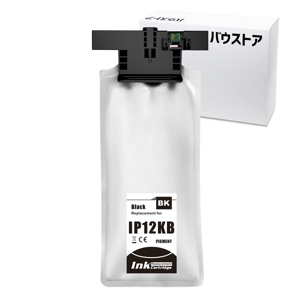 バウストア IP12KB ブラック用互換インクパック Lサイズ 1個 対応機種 PX-M382F PX-S382 PX-S383L