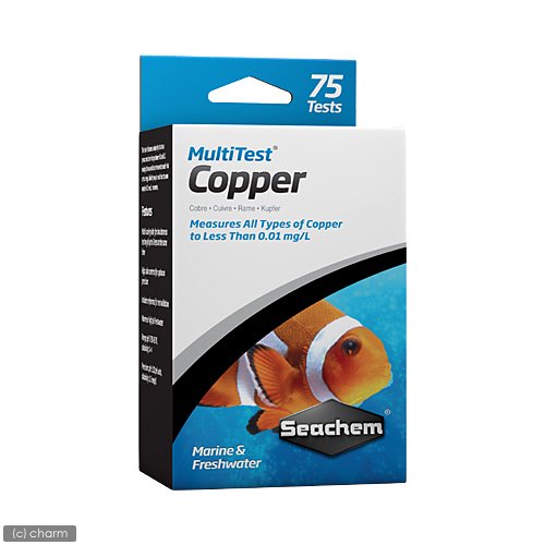 Ｓｅａｃｈｅｍ　シーケム　マルチテスト　銅テスター　Ｍｕｌｔｉ　Ｔｅｓｔ　Ｃｏｐｐｅｒ　淡水・海水用　ＣＲＣ10―35―75―00―00