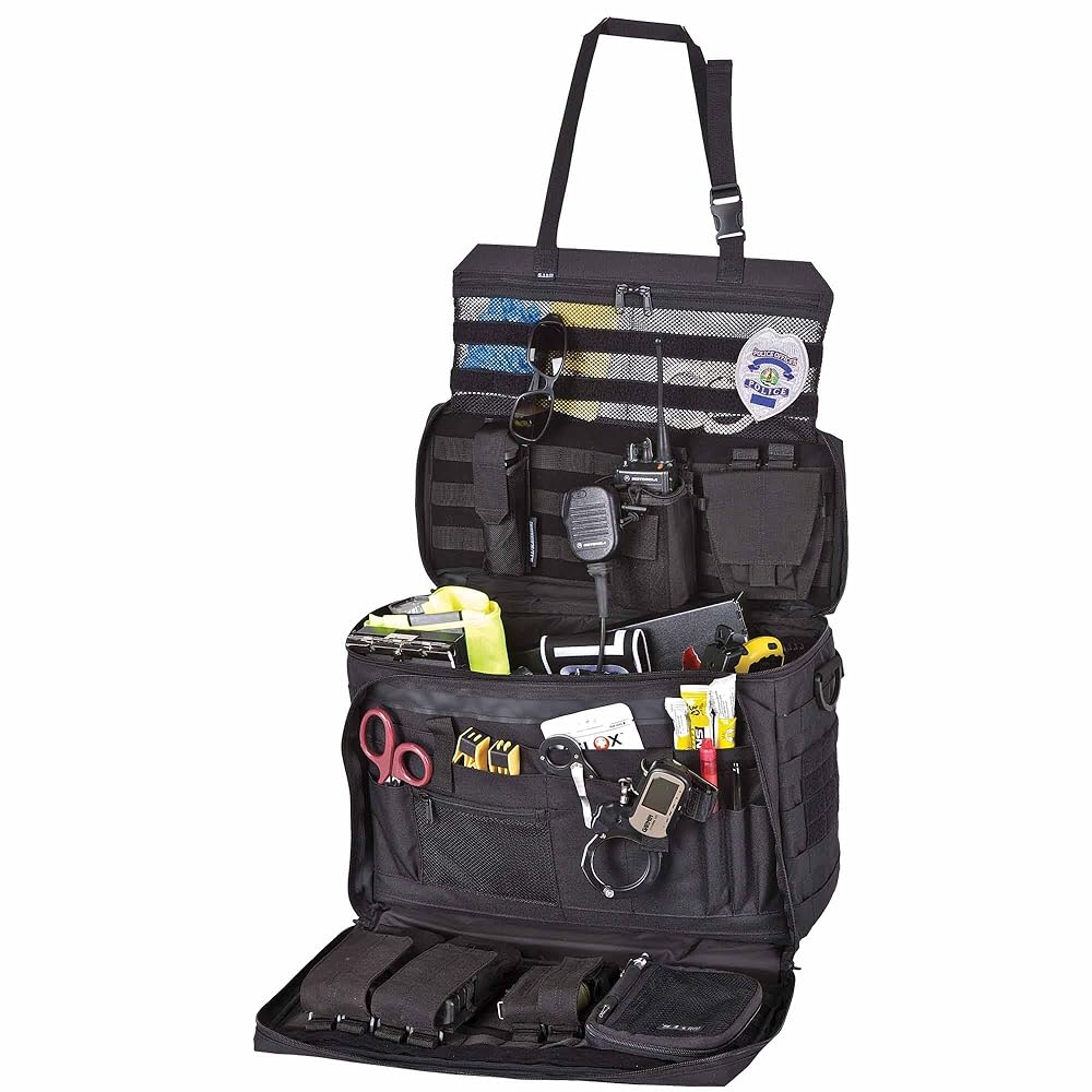 5.11 タクティカルバッグ ウィングマン パトロールバッグ 警察 警察 車 オーガナイザー ブラック スタイル 56045ABR