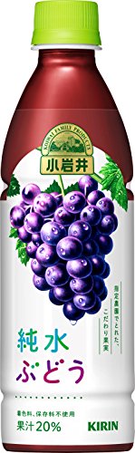 小岩井 純水ぶどう 430ml PET×24本