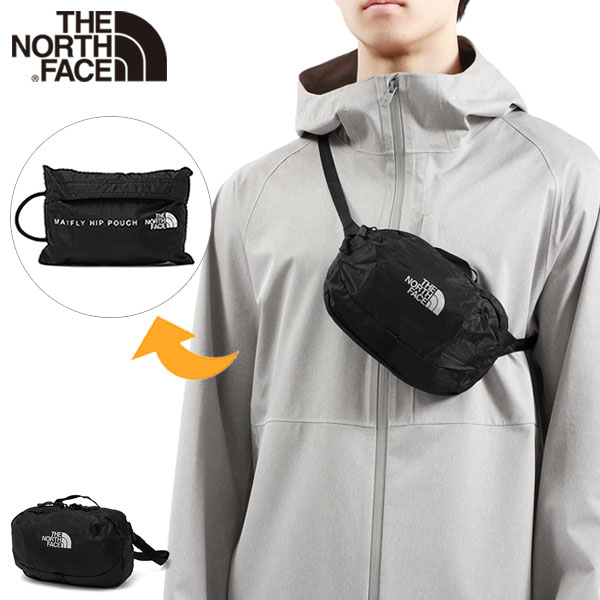 日本正規品 ウエストバッグ メンズ レディース Mayfly Hip Pouch　ショルダーバッグ 斜めがけ 軽量 小さめ ナイロン バッグ パッカブル NM62378