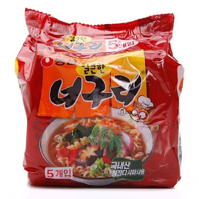 韓国食品 ノグリラーメン（即席めん）600g（120gX5食入り）韓国インスタント麺