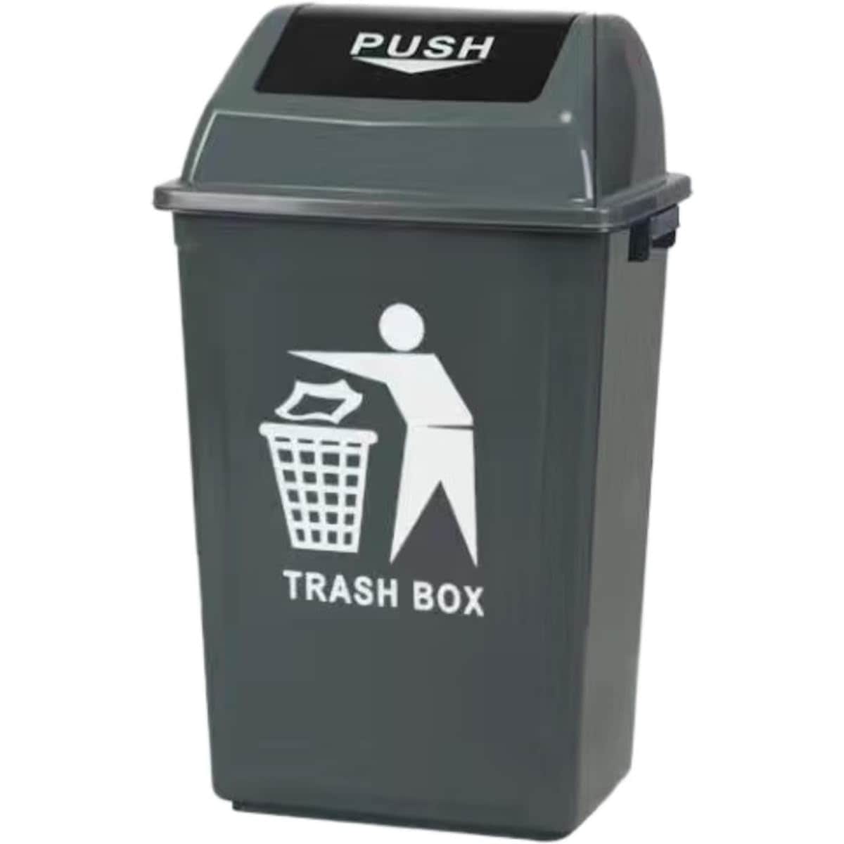 REENEWゴミ箱 ふた付き 屋外 ダストボックス ごみ箱 大型 業務用 外用 大容量 悪臭防止 防臭 スイングカバー プラスチック 開閉簡単 厚い 大ごみ箱 おしゃれ キッチン 屋外ゴミ箱 垃圾桶