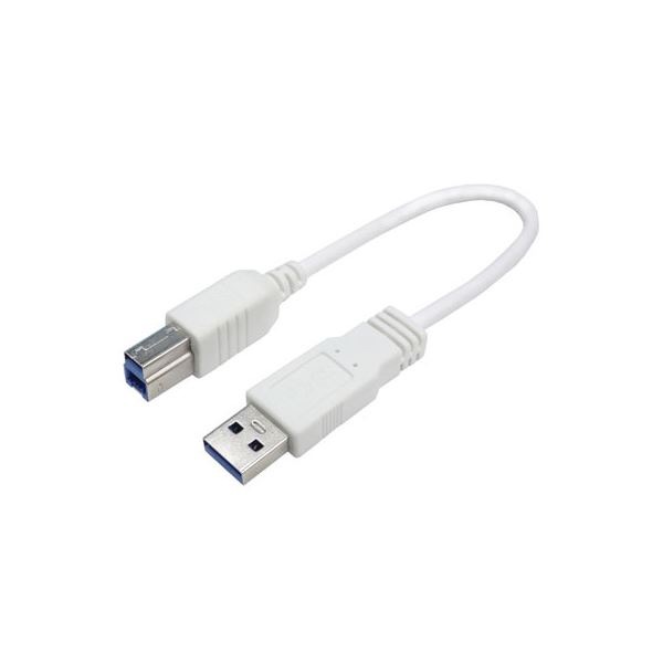 (まとめ)変換名人 USB3.0ケーブル A-B 20 USB3A-B/CA20(×10セット) 6,628円