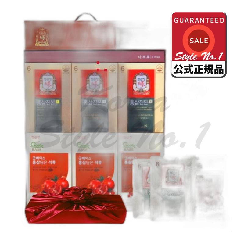 エブリータイム6年根紅参鎮本紅参精ザクロ濃縮液プレゼントセット家庭の月名節免疫力両親プレゼント（保磁器含む）900ml